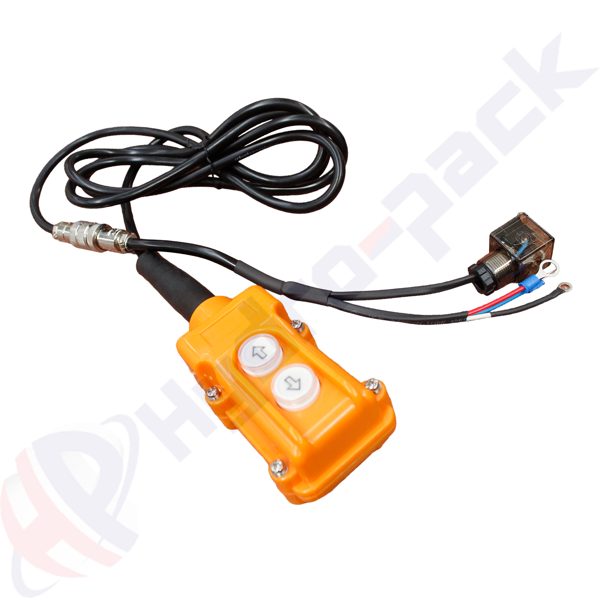Remote Control with 2.5 Meter Cable and 2 Buttons, Easy Connection Single Acting